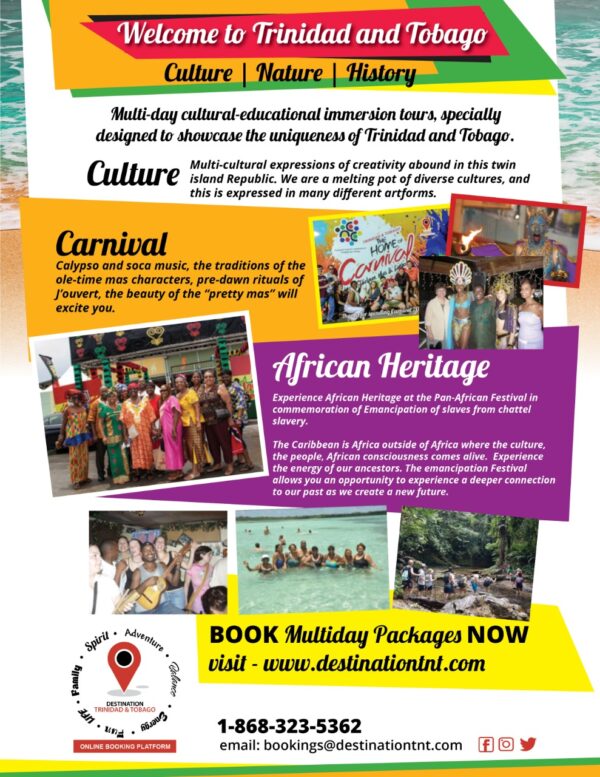 Student Tour Groups: Destination Trinidad and Tobago | Tours, Holidays ...