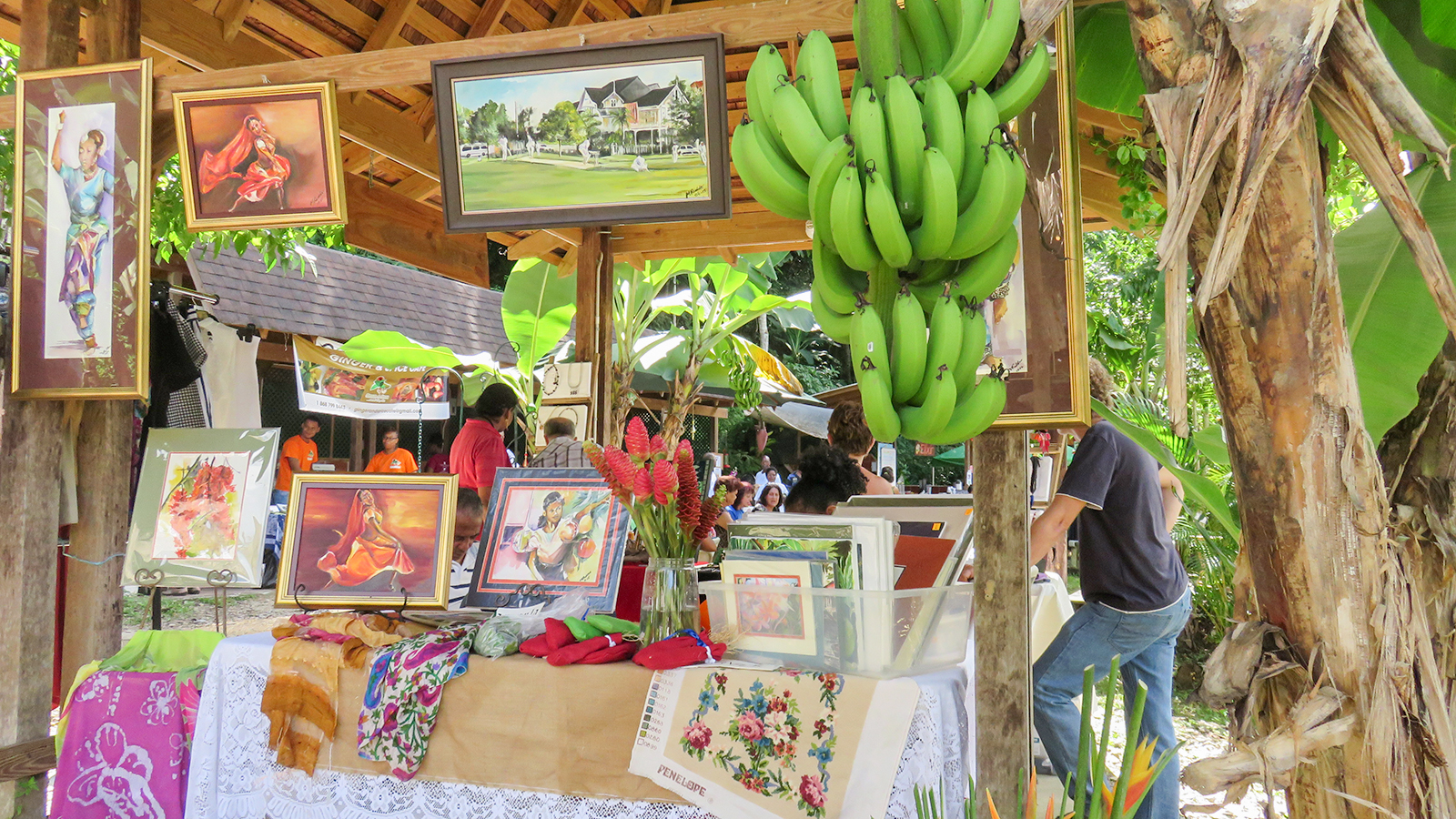 San Antonio Green Market Destination Trinidad and Tobago Tours