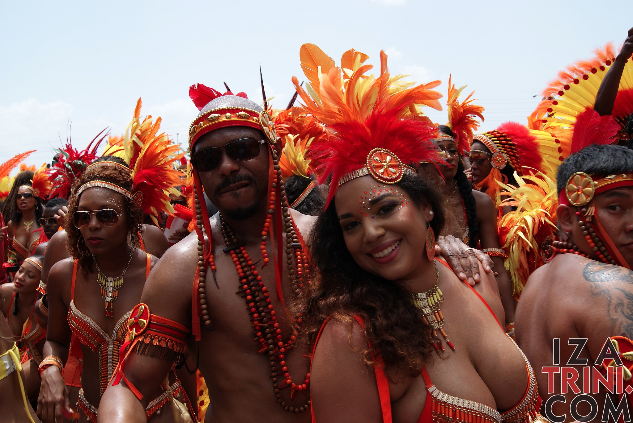 Trinidad Carnival Revelers